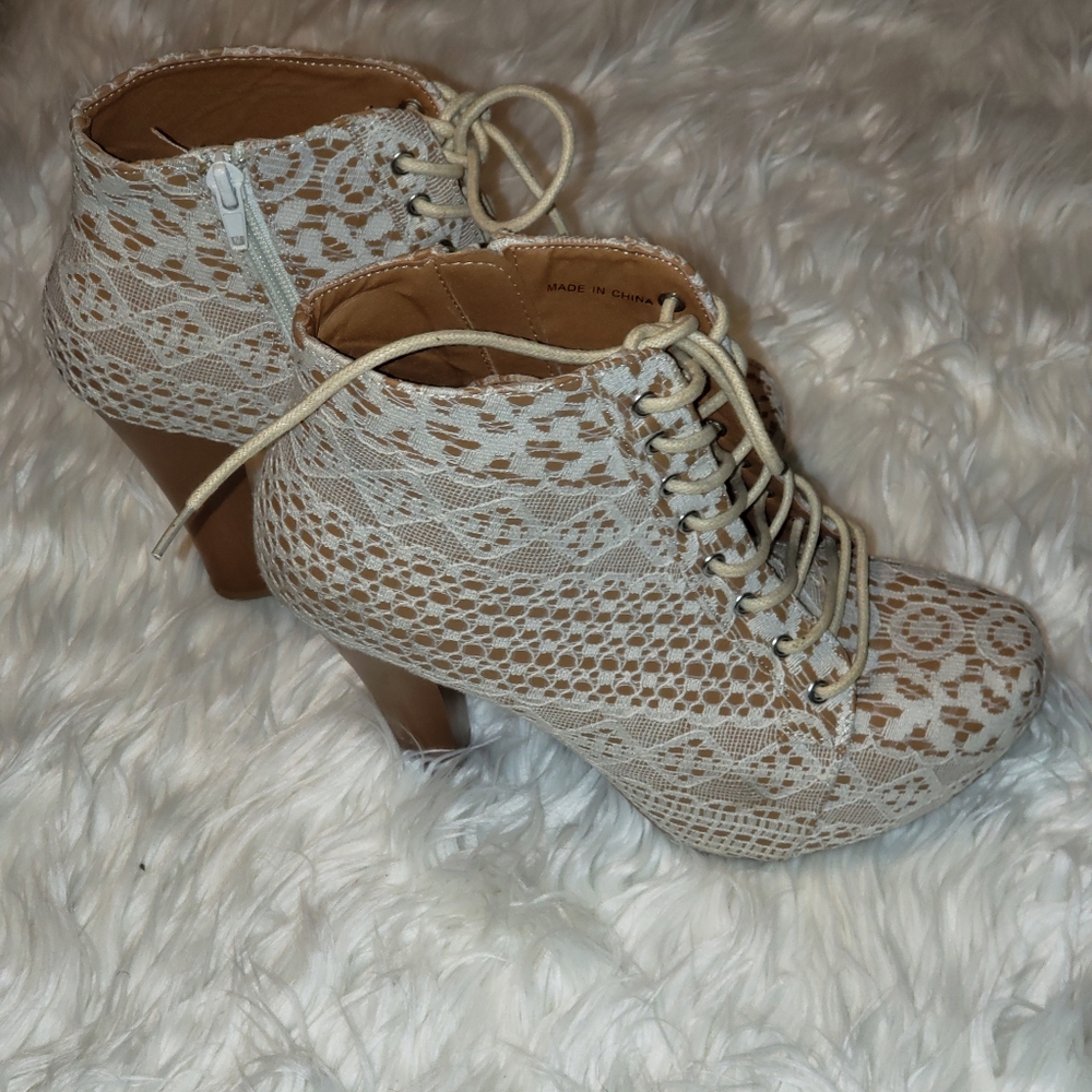 Lace Booties